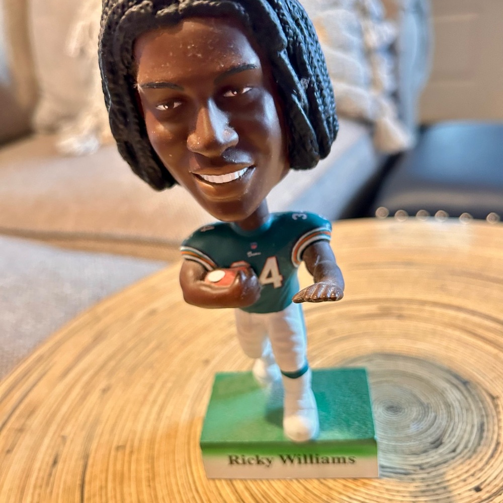 Bobble head Ricky Williams Miami Dolphins
